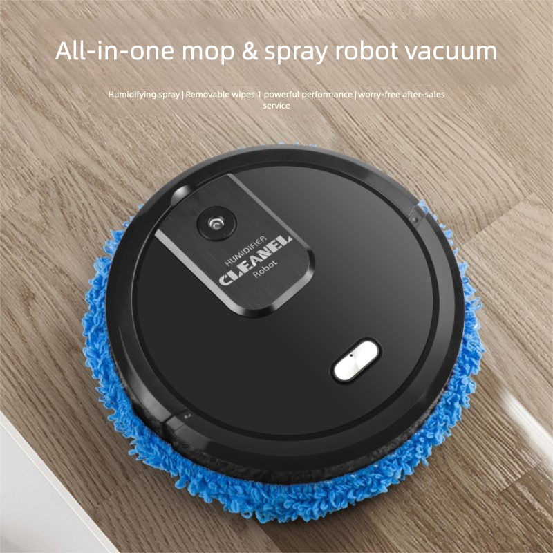 Robot intelligente per uso domestico, macchina multifunzione ricaricabile, spray umidificante intelligente, luce viola, asciutto e_voghion.com