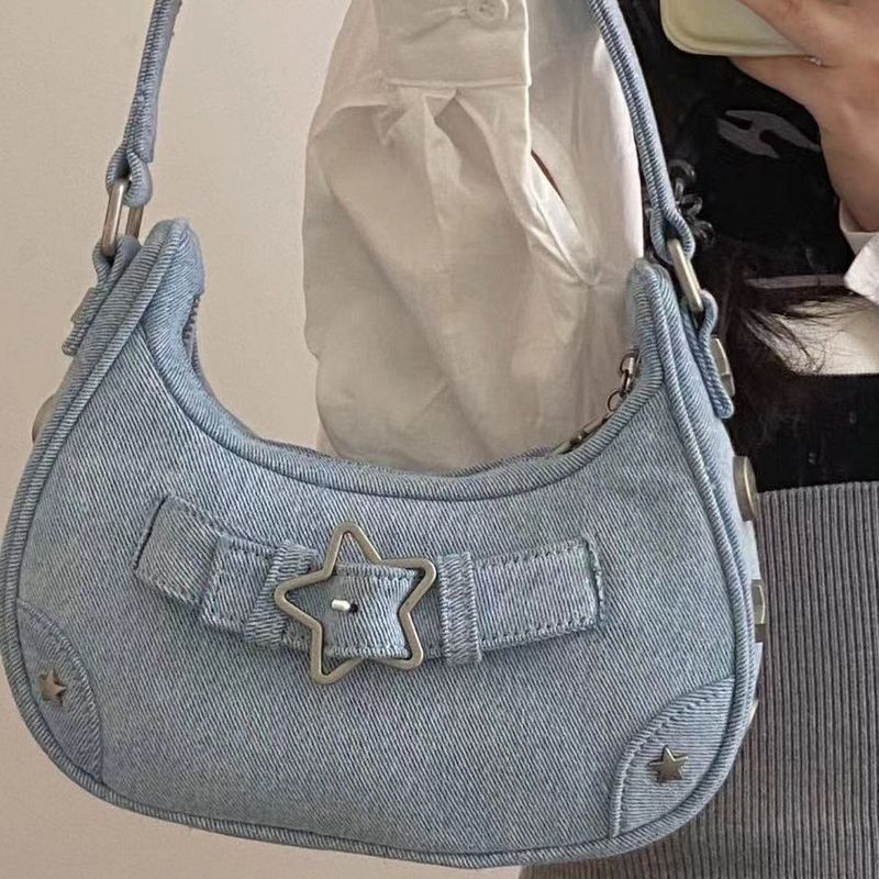 Star Rabbit Star Girl High-end Feeling Shoulder Bag, Fashion Clutch, Women's Underarm Bag Fashionable Hundred_voghion.com