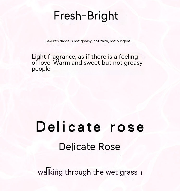 Parfume af blomster, planter, vandsprog, citrus, basilikum, kirsebær, dansende roser, 100 ml, frisk, naturlig og holdbar_voghion.com