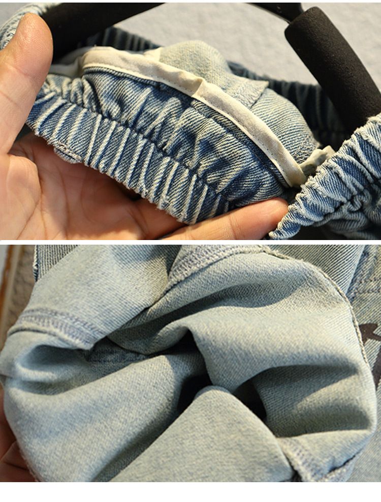 Short en jean pour garçon, fin, été 2025, nouveau short d'été tendance pour petit garçon_voghion.com