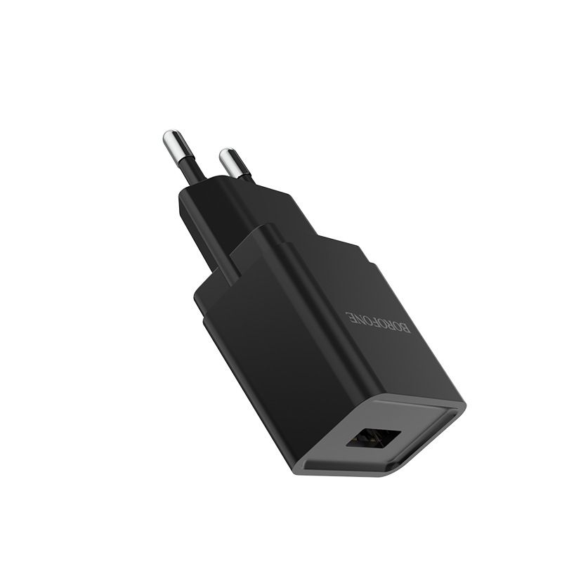 Cargador universal para móvil con puerto único BA19A Music Festival, miniusb, cabezal de carga Euro 1A_voghion.com
