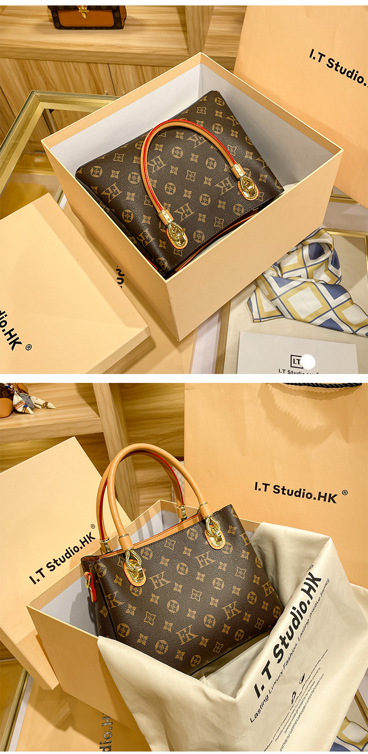 Neue Nischendesign-Pendeltasche aus echtem Leder für Mütter, tragbare große Tasche, Umhängetasche mit einer Schulter für Frauen_voghion.com