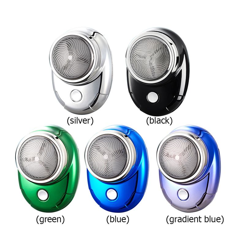 Trimmer, wiederaufladbarer tragbarer elektrischer Bartrasierer über USB, leichtes, geräuscharmes Zubehör für Reisen zu Hause und im Hotel_voghion.com