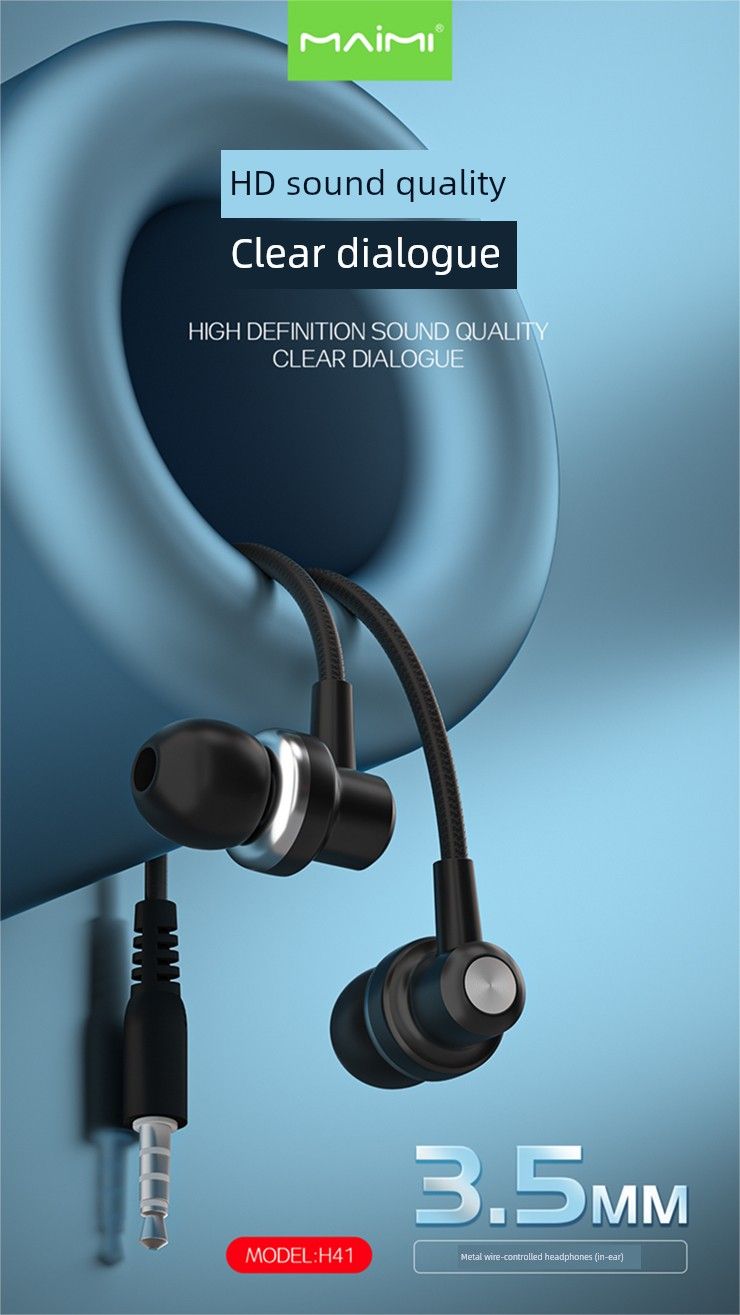 Cuffie cablate MYE H41 E-Sports con qualità audio HD_voghion.com