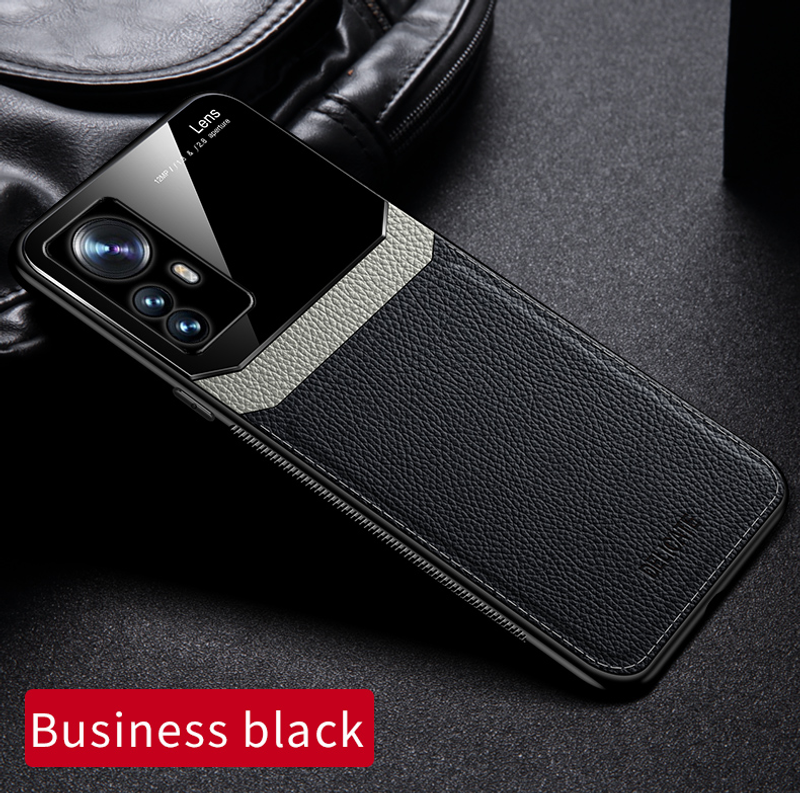 Nahkkott Xiaomi Mi 12 Pro 12X 11T 10T Pro 11 10 Lite Pro Ultra Mi POCO X3 NFC Pro M3 luksuslikule pleksiklaasist põrutuskindlale telefonile_voghion.com