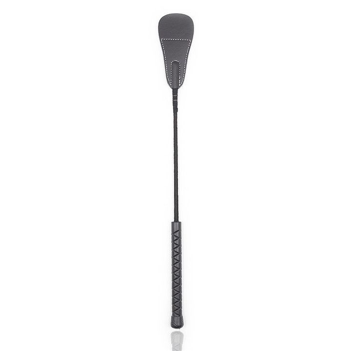 Fouet BDSM court en cuir véritable pour couples, jouet pour adultes fait main avec poignée ergonomique_voghion.com