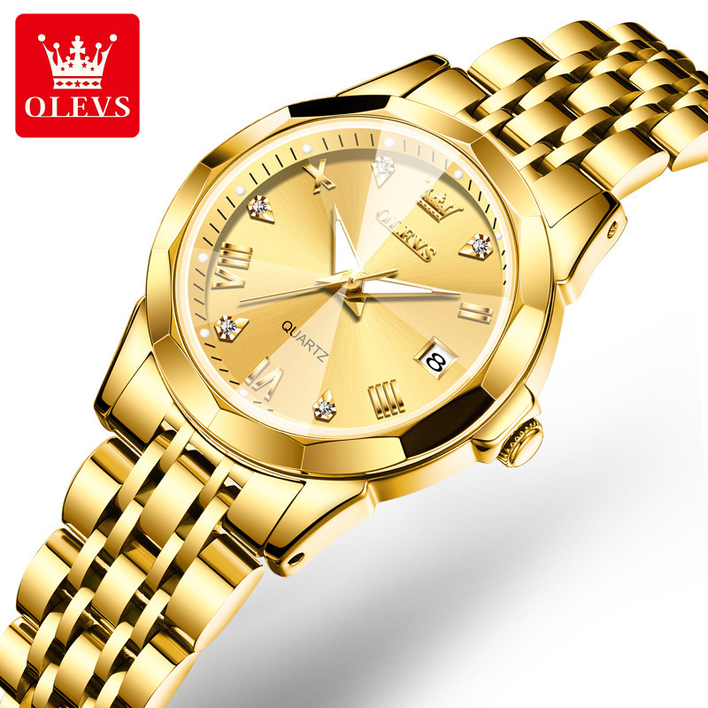 2023 nuovo orologio di marca OLEVS orologio da donna retrò con calendario bagliore impermeabile_voghion.com