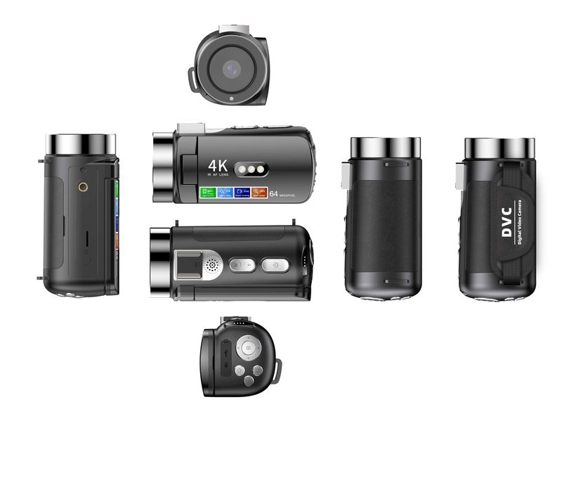 D9 HD WiFi Digital Infrared Colorful Night Vision 4K Connectable Wireless Microphone Filter Beauty Camera_voghion.com