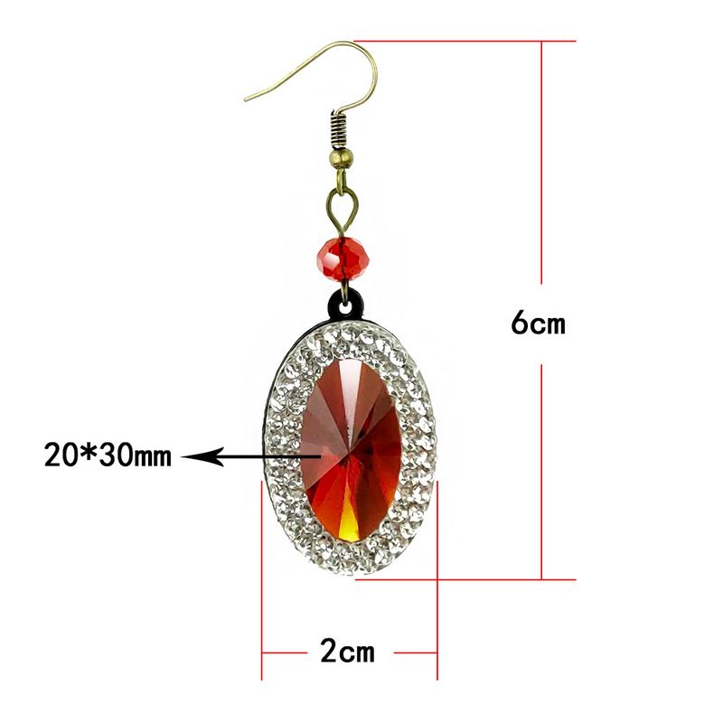 Orecchini vintage in cristallo barocco per donna, eleganti orecchini pendenti in pizzo nero, design floreale fatto a mano, perfetti per feste e uso quotidiano._voghion.com