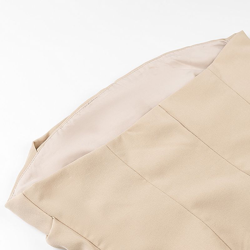 Women's Clothing High Waist Wide Leg Drape Pleated Suit Pants Summer New Fashion Commuting All Match Top Suit_voghion.com