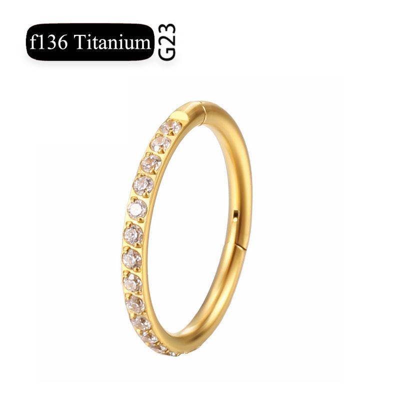 10 pezzi G23 titanio alta qualità zircone pietra segmento alto anelli aperti piccolo piercing setto naso orecchini elica piercing corpo_voghion.com