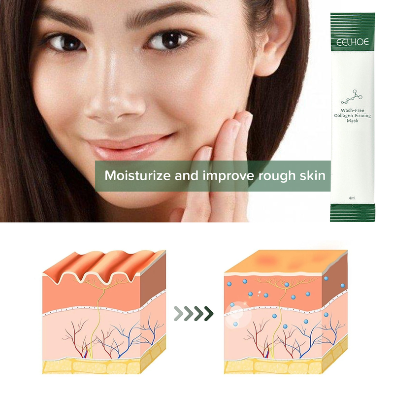EELHOE – masque de gelée de bonne nuit, masque de gelée de sommeil au collagène, rétrécit les Pores, masque hydratant et raffermissant sans rinçage_voghion.com
