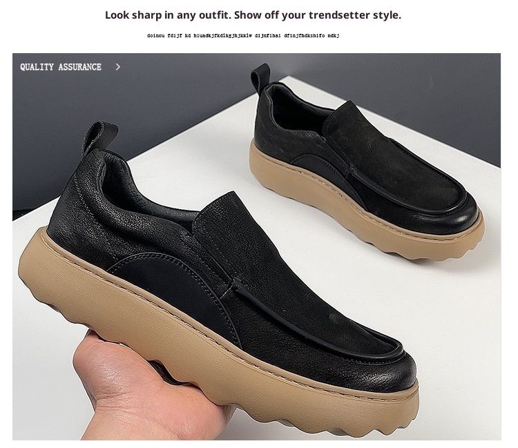 WalkPrime 2025 Stazione Europea Guangzhou Originale Nuovo Strato Superiore di Vendita Caldo Pelle Bovina Tendenza Moda Uomo Versatile Ultra-Leggero_voghion.com