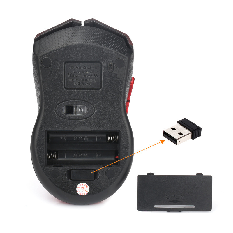 HXSJ 2.4G adatto per laptop, mouse wireless per aziende e uffici_voghion.com