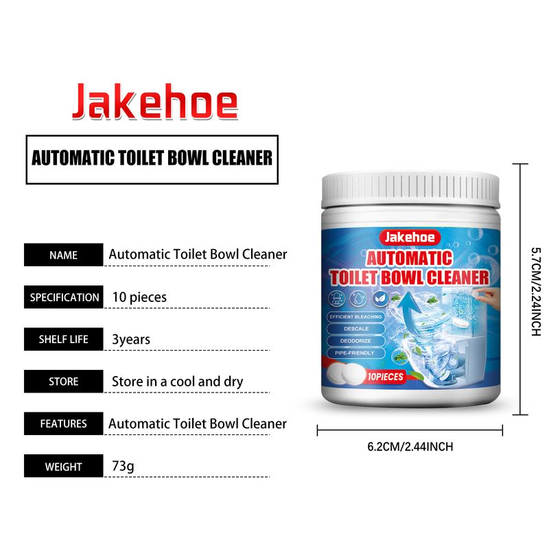Jakehoe Toilet Decontamination Cleaning Tablets Clean The Toilet, Remove Odors, Remove Urine Stains, Remove Stubborn Stains_voghion.com