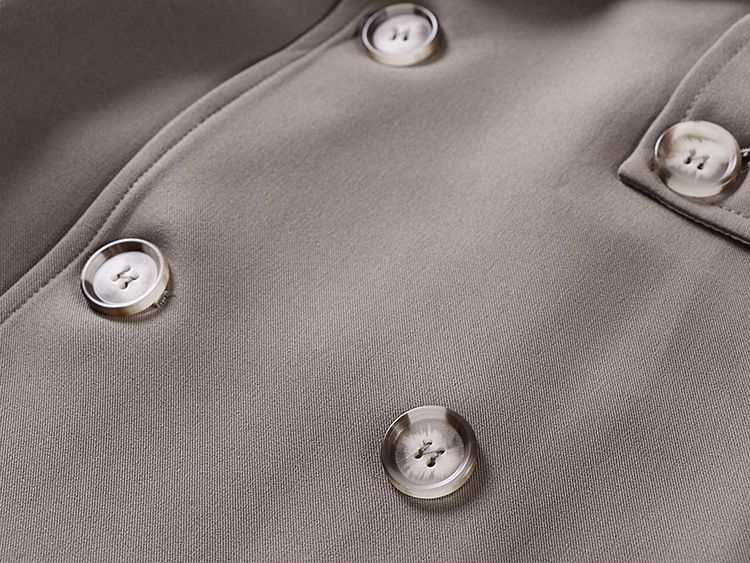 Men's Clothing style lapel long large size loose jacket men's windbreaker men's style high end sense of cool knee length shoulder pad coat_voghion.com