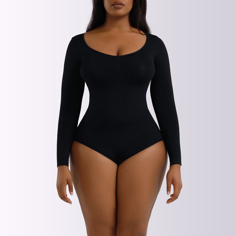 Underwear Tummy Tuck Shapewear Women's Tight Long Sleeve Corset Slimming Clothing Beautiful Body Shapewear_voghion.com