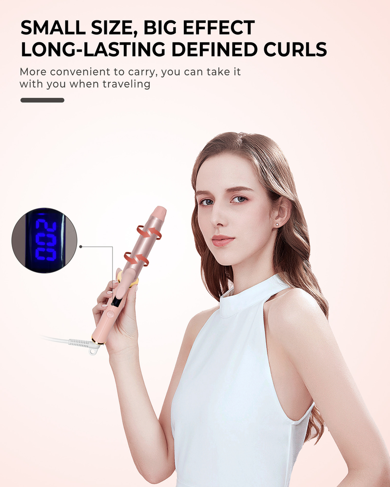 Nuovo mini ferro arricciacapelli automatico portatile di vendita calda, dispositivo multifunzionale per lo styling dei capelli lisci_voghion.com
