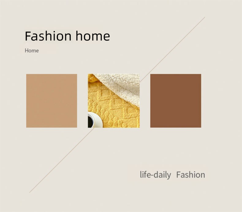 Nordic Lamb Wool Double Layer Thickened Light Luxury Style Office Sofa Throw Nap Blanket_voghion.com