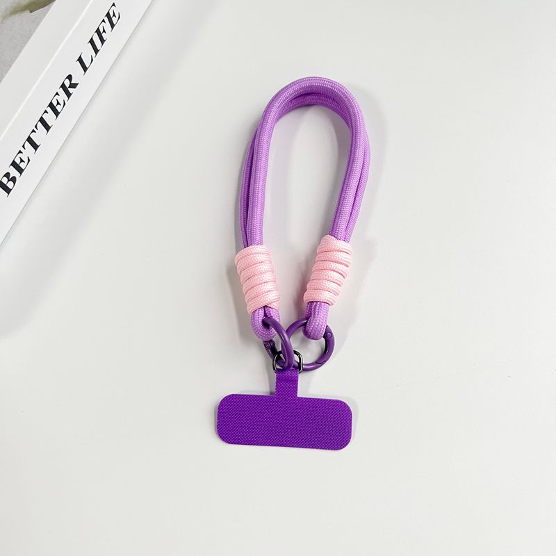 New Handwoven Universal Lanyard Mobile Phone Universal Lanyard Wrist Strap Short Rope Hand Strap Hand Rope Decorative Pendant_voghion.com