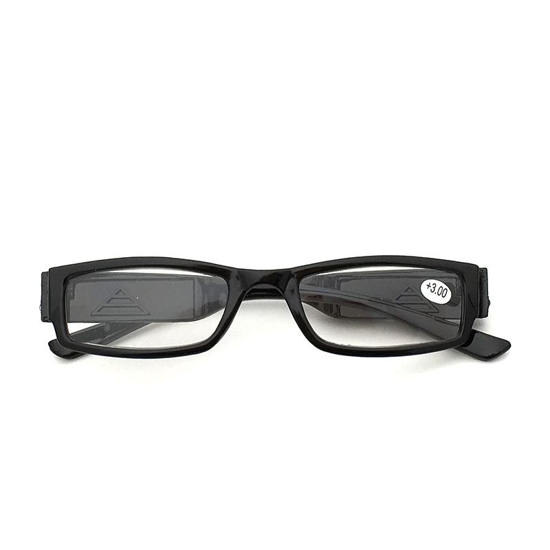 Neu eingetroffen KLASSNUM Lupenbrille für Männer mit LED-Licht für Frauen, Leselupe, Nachtsichtbrille, Presbyopie-Brille, Dioptrien +1- +4_voghion.com