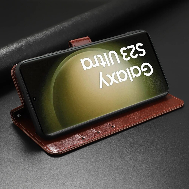 Custodia a libro in pelle con supporto magnetico per Samsung Galaxy S24 Ultra Coque SamsungS24 S 24 Plus S24Ultra S24+_voghion.com