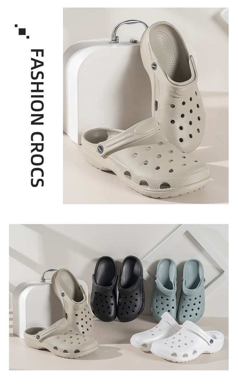 Sandales d'été pour hommes, nouvelles sandales de couleur unie, chaussures de plage pour amoureux de Baotou_voghion.com