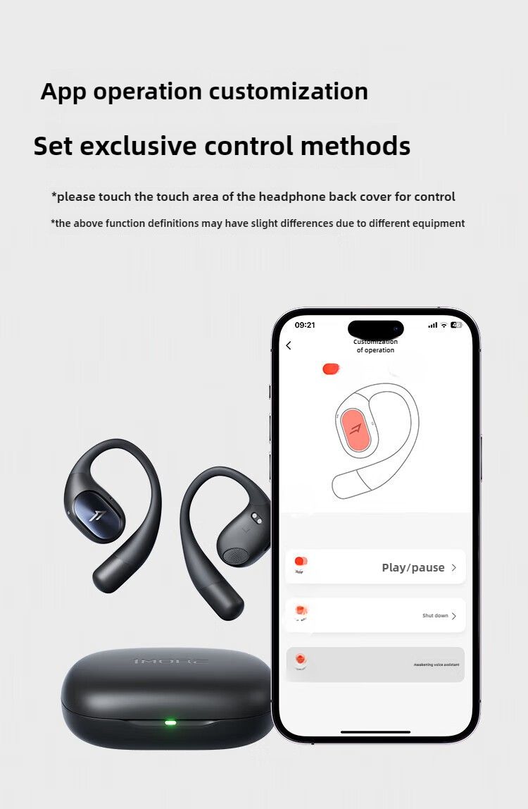S31 avatud Bluetooth-peakomplekt, mitte-kõrvas rippuv kõrvaklapp, spordimüra vähendav muusikapeakomplekt_voghion.com