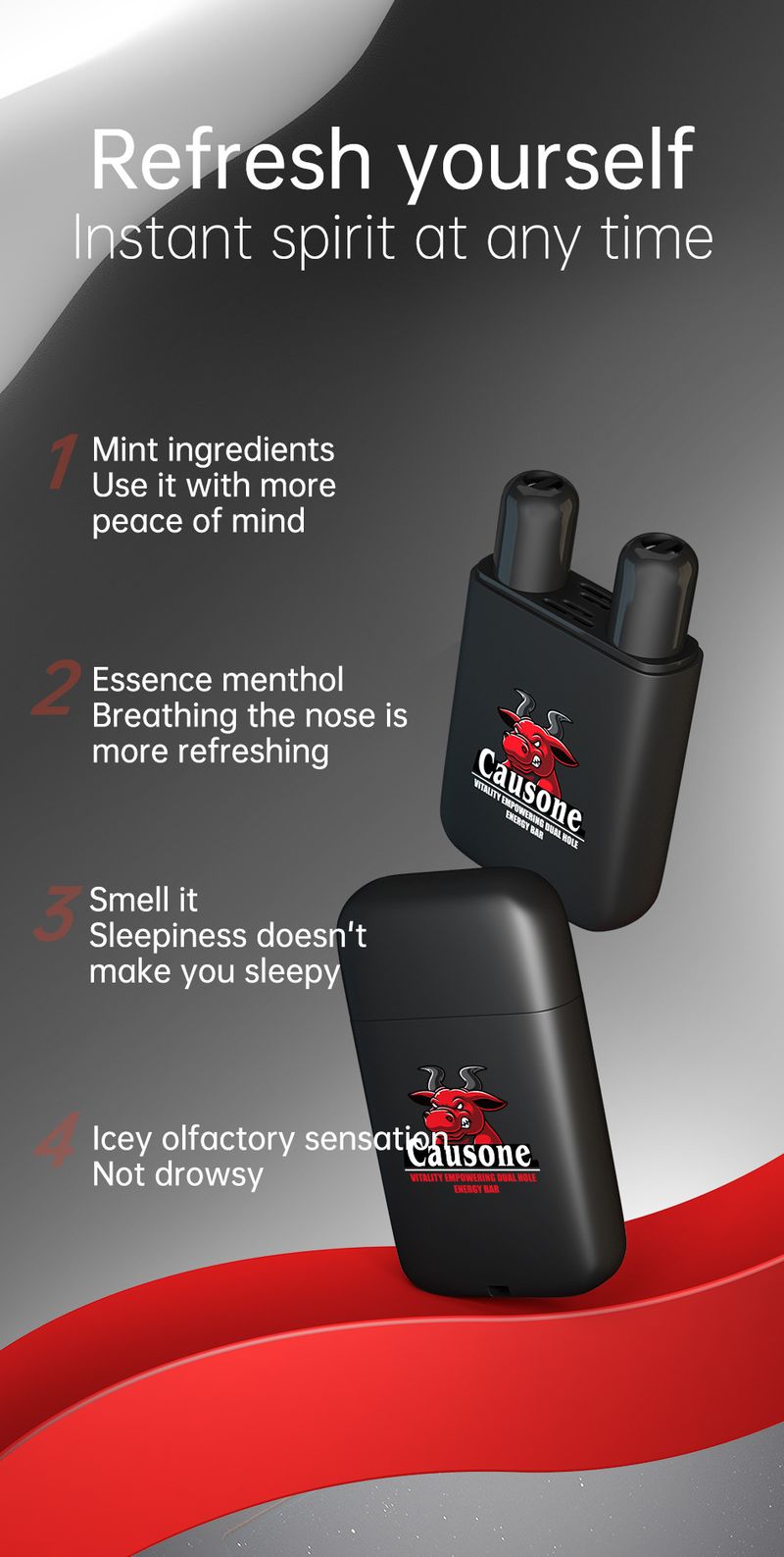 Stick nasale a doppio foro – 5 gusti per una carica di energia per una maggiore concentrazione (3,6 ml)_voghion.com