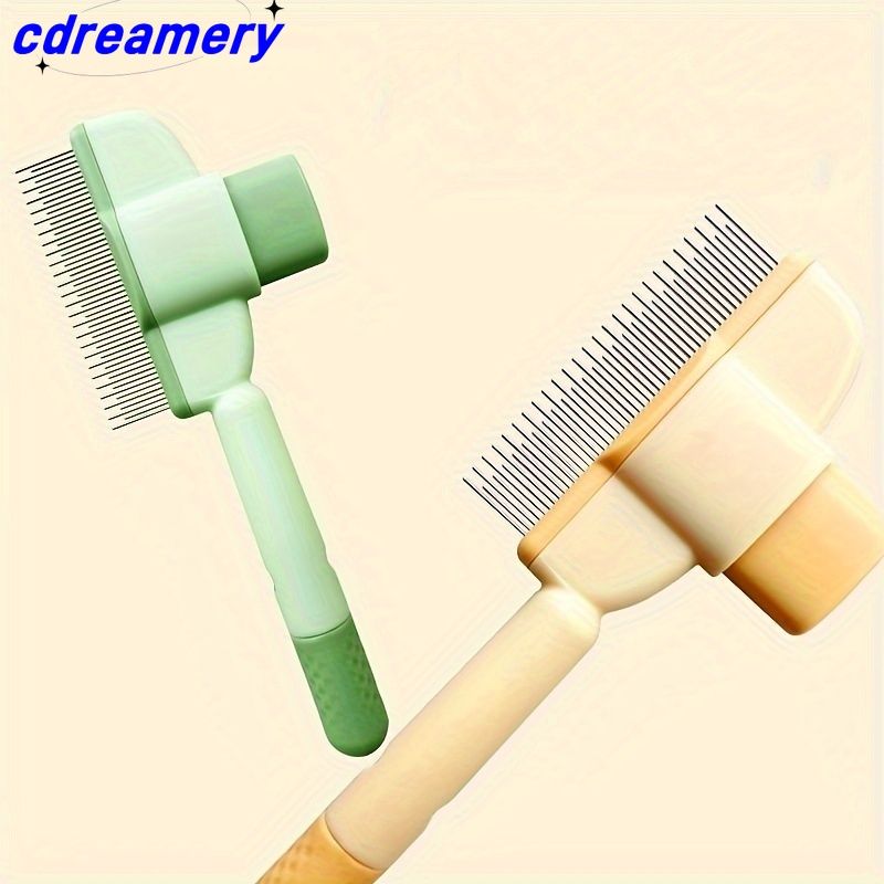 Krtača za odstranjevanje pasjih dlak, mačja dlaka, nega in nega pasjih dlak, glavnik za dolgo dlako, pasji hišni ljubljenček, odstranjevanje dlak, čiščenje, kopalna krtača, pasji pripomočki_voghion.com