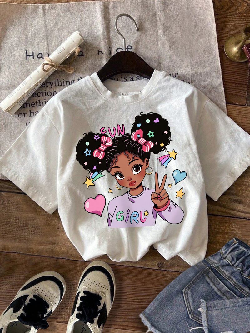 Dječja odjeća Dječja odjeća Majice kratkih rukava za srednje i velike dječake i djevojčice Majice_voghion.com