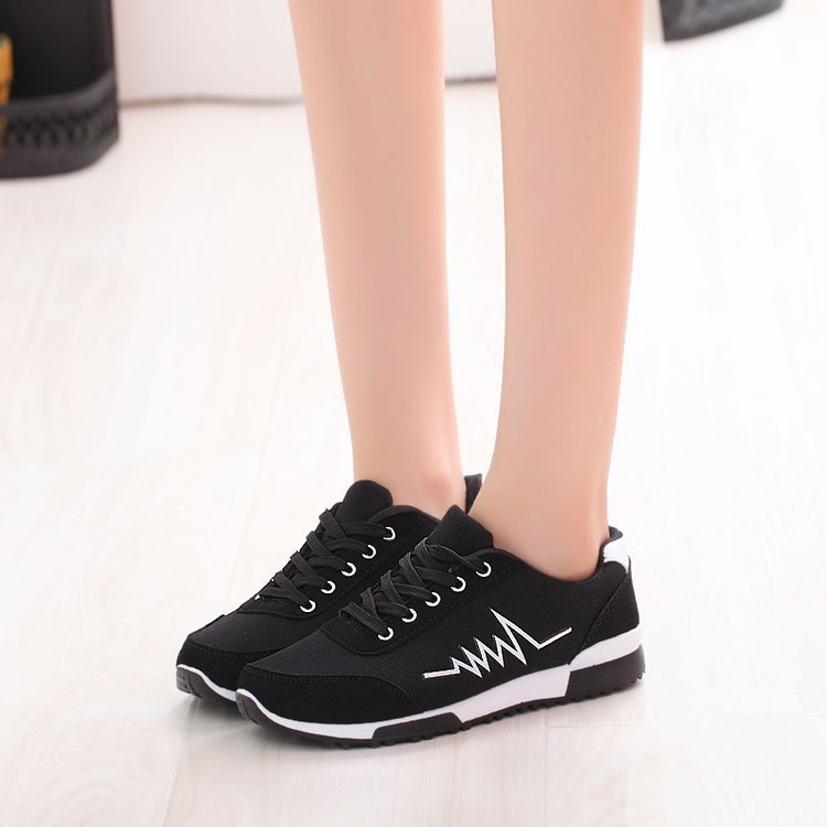Damen-Sportschuhe, Freizeitschuhe, Sneakers, synthetische Fußgewölbeunterstützung, leicht zu reinigende Schuhe_voghion.com