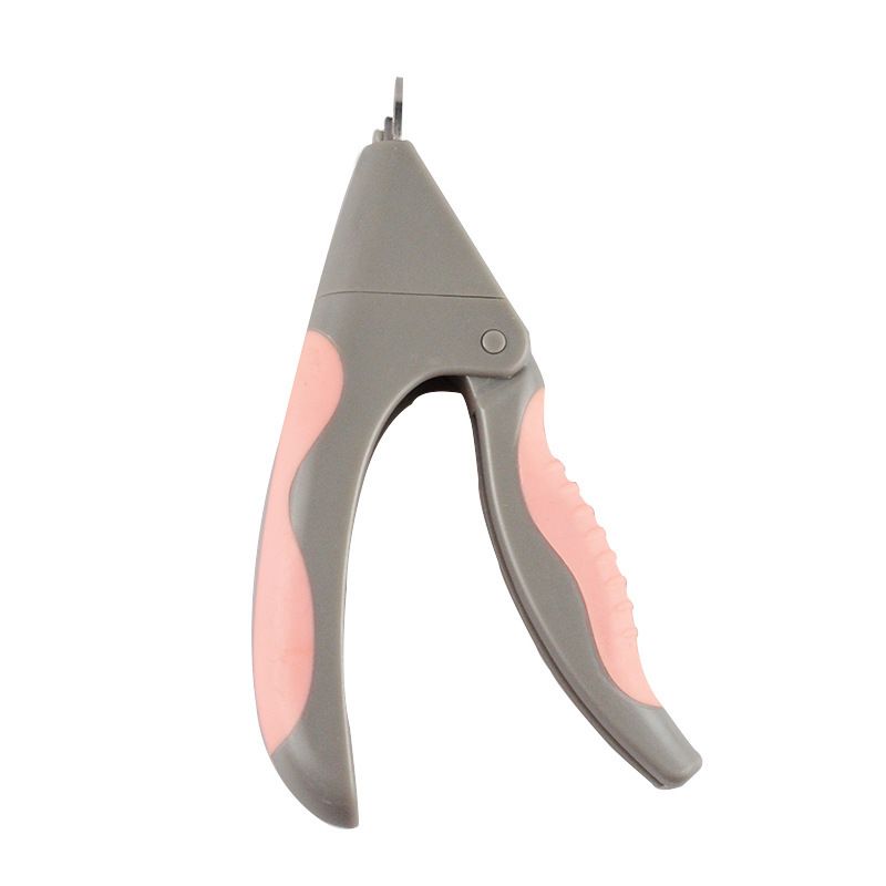 Cortador de unhas com cabo de lâmina de aço inoxidável multiuso, suprimentos para animais de estimação_voghion.com