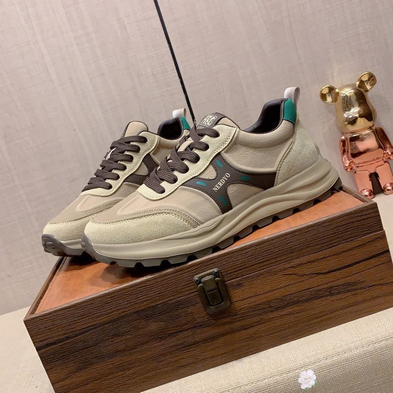 1:1 Brand Original Box High-End Men's New Casual Sports Soft Breathable Thick Sole Running Dad Shoes Men_voghion.com