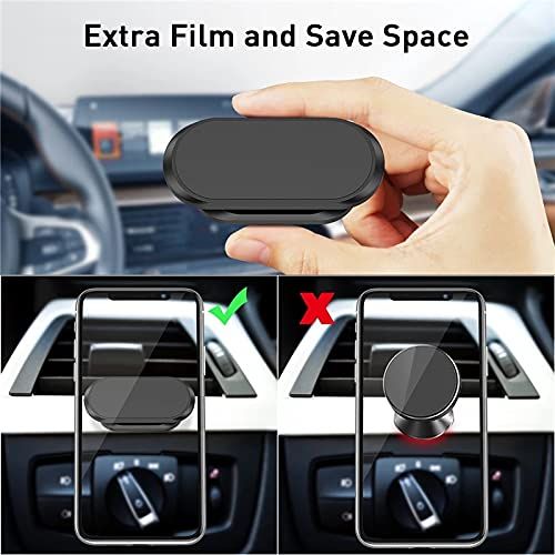 Magnetisk biltelefonhållare Roterbar miniremsformad stativ för Huawei metall stark magnet GPS bilfäste för telefon_voghion.com