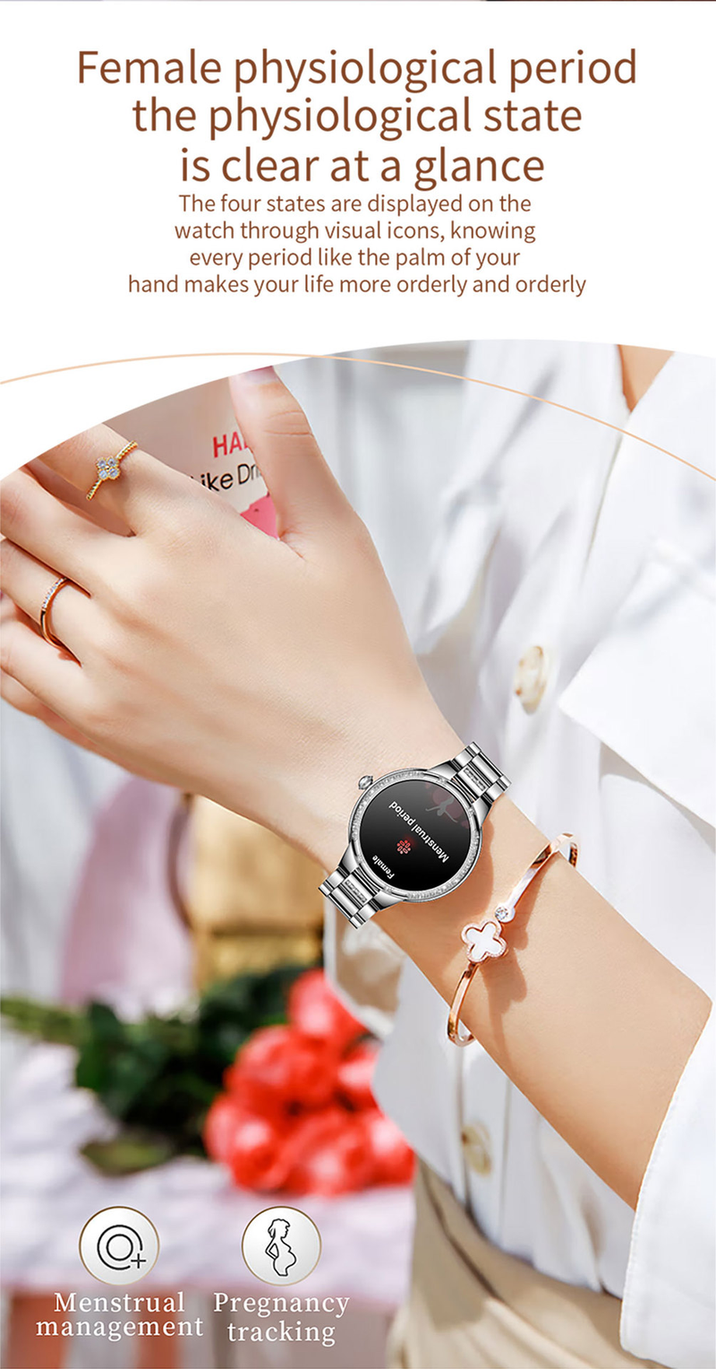 L68b Heart Rate Blood Pressure Oxygen Monitoring Bluetooth_voghion.com