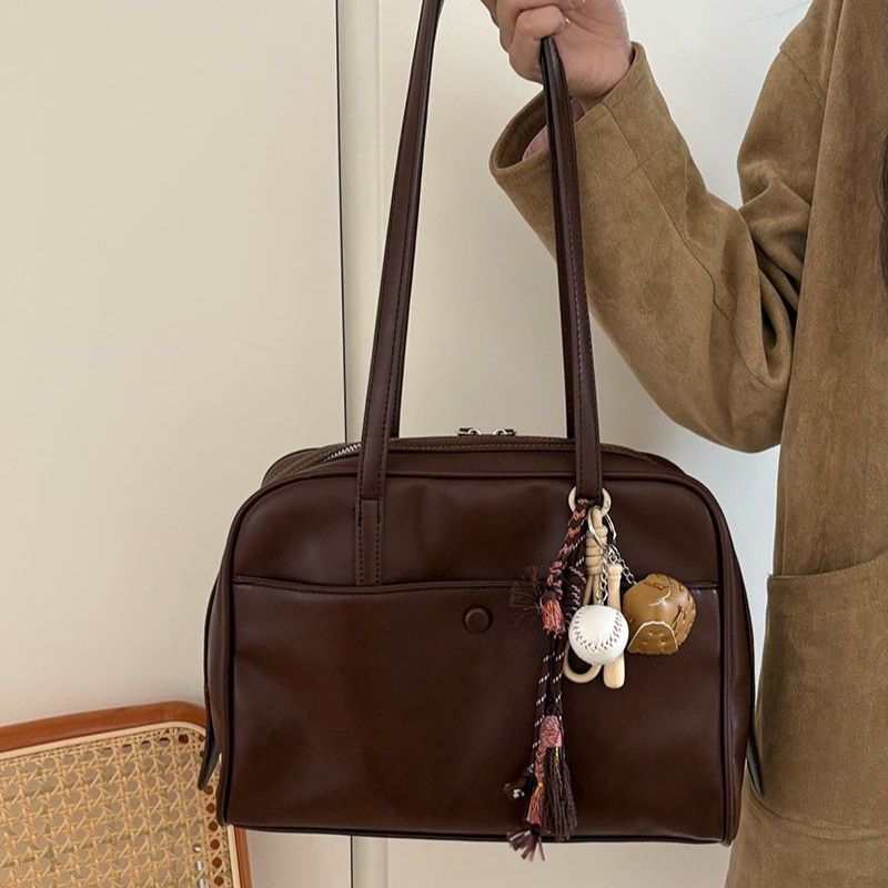 Borsa tote coreana di nicchia da ascella per donna, nuova tendenza autunno 2025, grande capacità, tracolla_voghion.com
