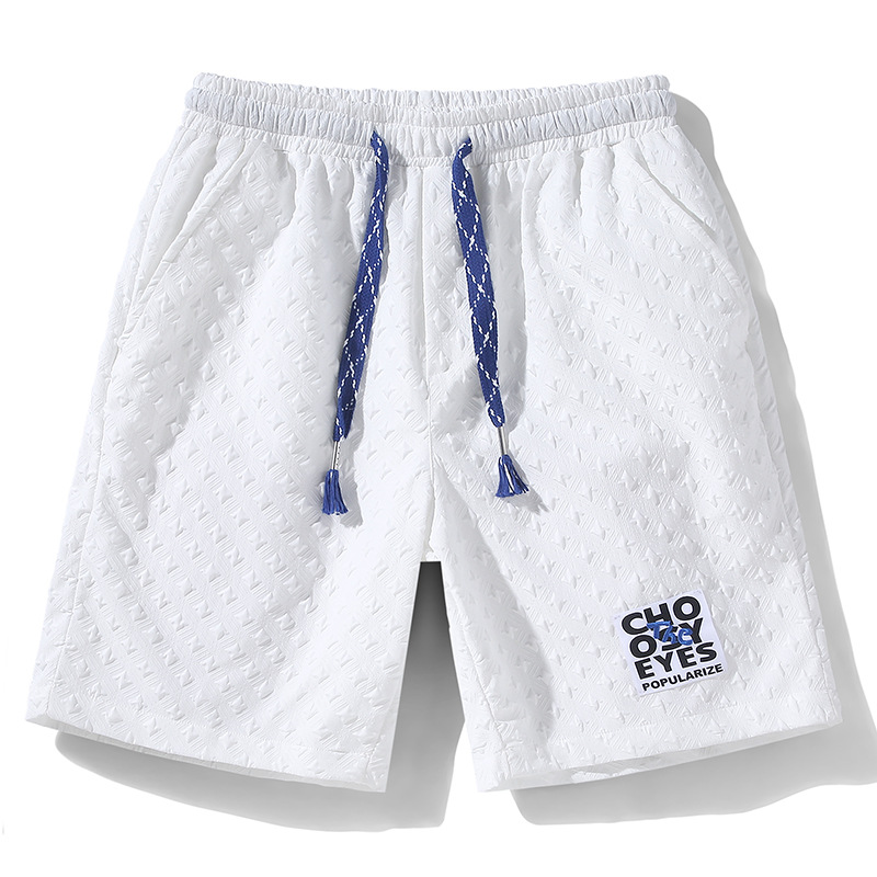 Meeste suvised rannapüksid, meeste vabaaja jooksuspordi lühikesed püksid, meeste 5-punktilised sirged püksid trendikad_voghion.com