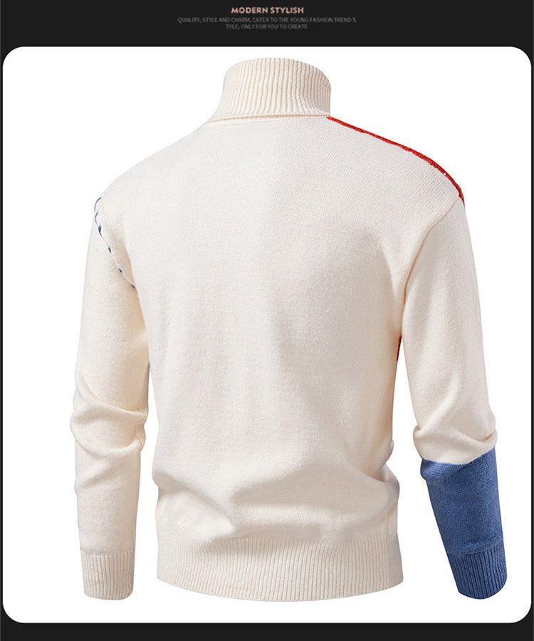 "Herren Casual Strickpullover – Weicher Rundhalspullover für Herbst & Winter in Schwarz, Grün & Blau"_voghion.com