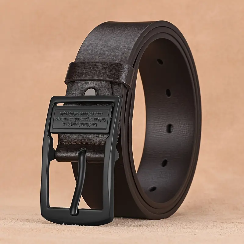 Neue Leder Rindsleder Herren Gürtel Mode Metal Legierung Pin Schnalle Erwachsene Luxus Marke Jeans Business Casual Taille Männlich Strap Marke_voghion.com