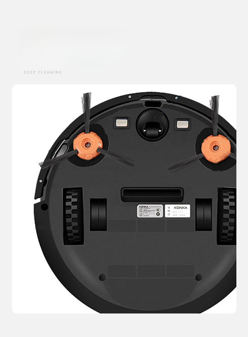 Konka Robot Vacuum Cleaner For Home, Intelligent Automatic Charging, Sweeping, Mopping, And Vacuuming 3-in-1 Cleaning_voghion.com