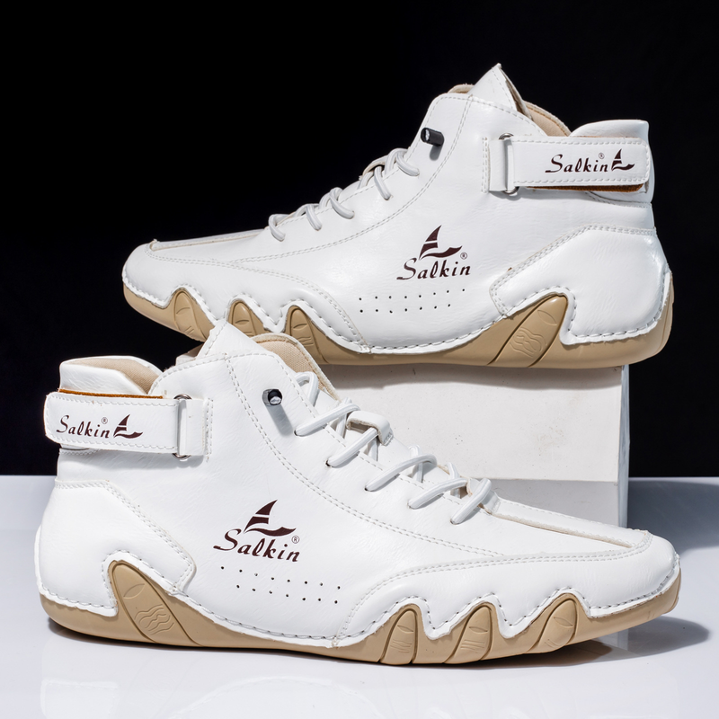 Scarpe da uomo Octopus, stivali alti Martin, stivali corti casual da uomo caldi, scarpe da vela americane_voghion.com