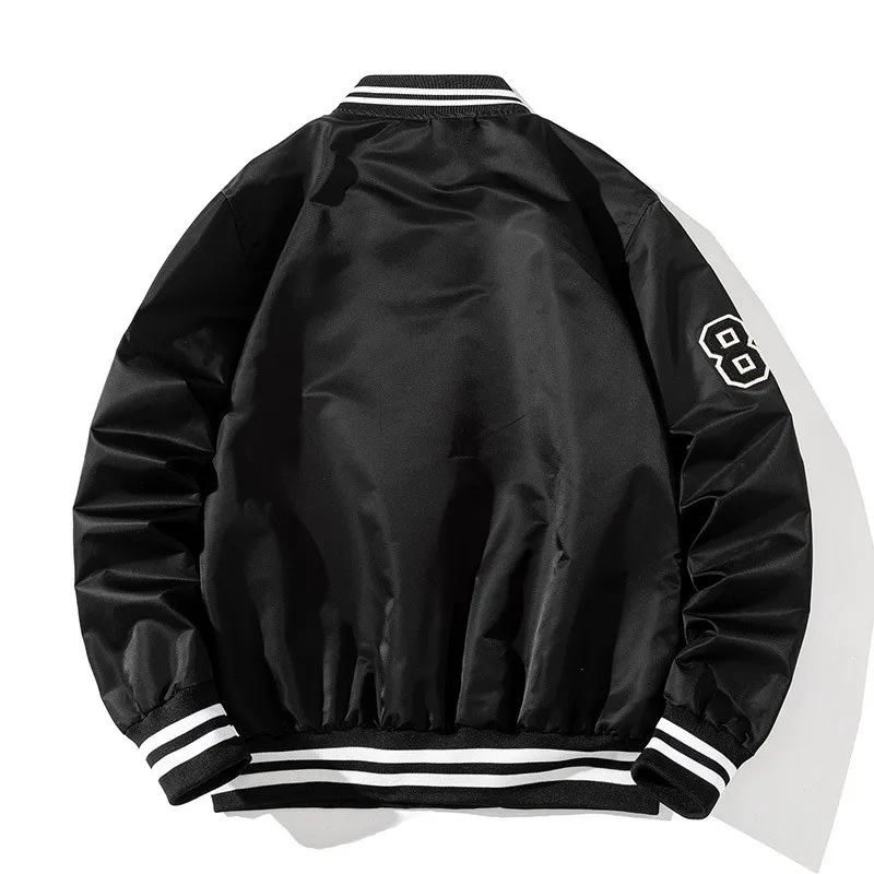 Herrenjacken Unisex Mode Hip Hop Varsity Baseballjacke mit Stickerei Frühling Herbst Streetwear Letterman Mantel_voghion.com