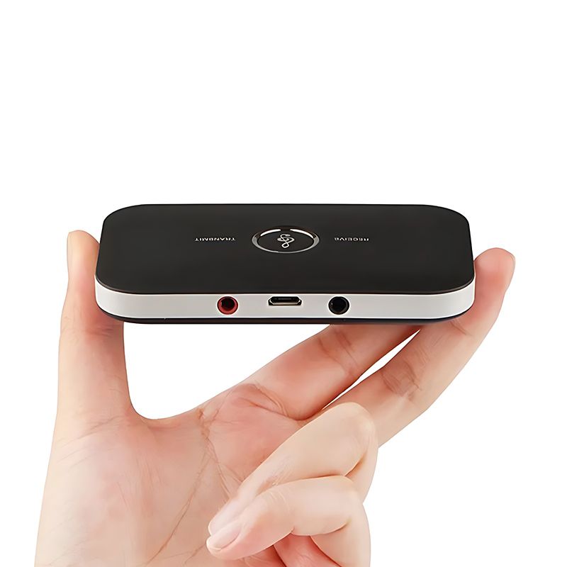 Transmissor e receptor de áudio Bluetooth 5.3 atualizado, conector RCA AUX de 3,5 mm, dongle USB, adaptador sem fio para música, para carro, PC e TV_voghion.com