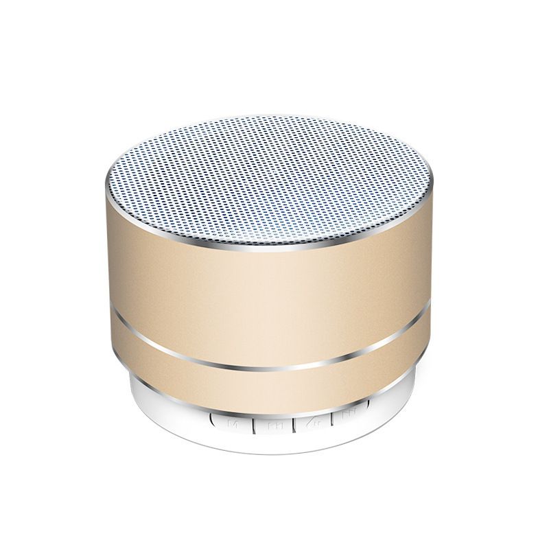 Tragbare Lautsprecher Metall A10 Bluetooth-Lautsprecher Bass Kleine Stahlkanone Mini Bluetooth-Lautsprecher Geschenk-Support-Logo_voghion.com
