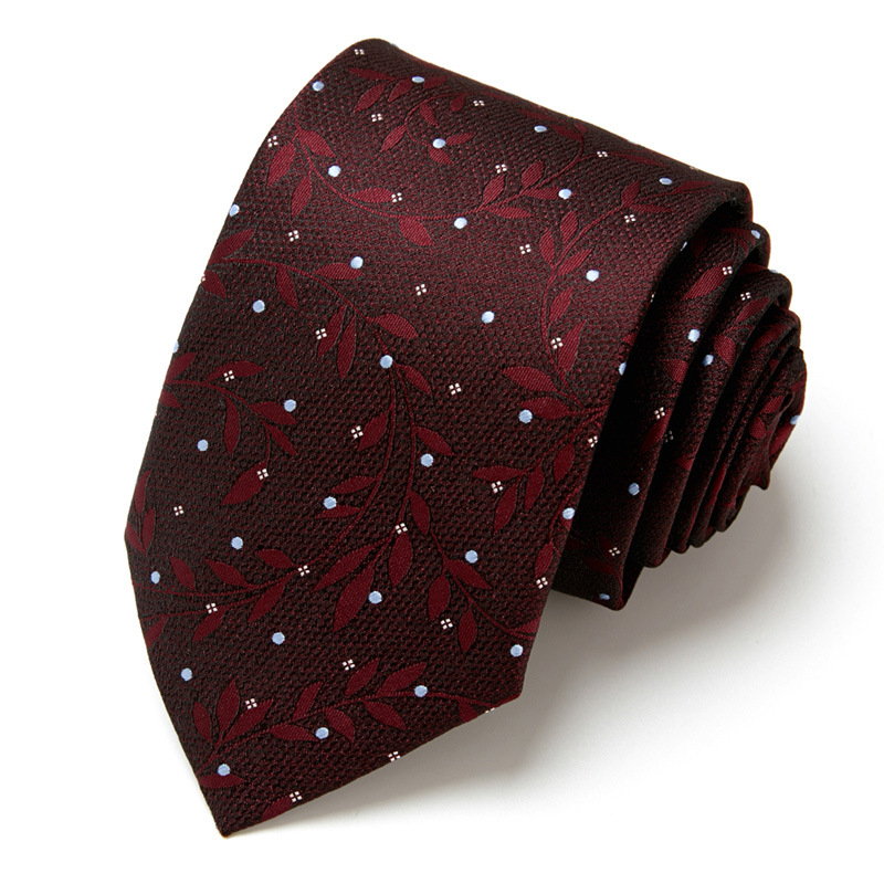 Gravata de negócios masculina Fabricante pronta para uso Feito à mão Gravata formal profissional para entrevista Gravata de poliéster masculina de seda_voghion.com