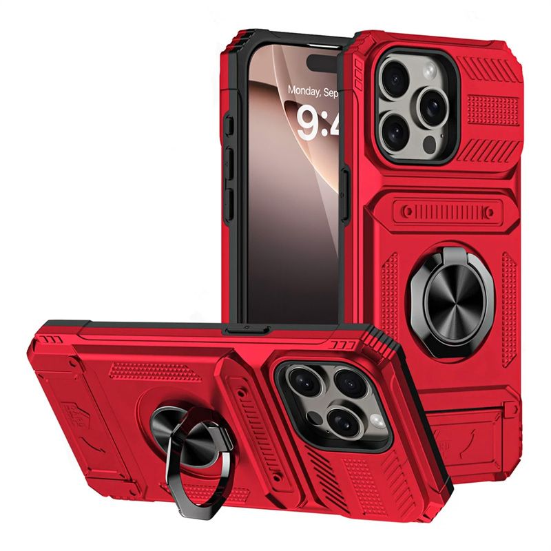 Funda con anillo giratorio magnético para iPhone 13, 12 y 11, con función atril, para iPhone 15, 14, Pro Max y 16 Plus_voghion.com