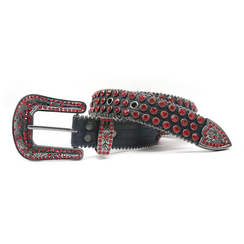 Neuer Kristall-Strass für Damen mit Volldiamantintarsien, Punk-Mode und Persönlichkeitstrendgürtel_voghion.com