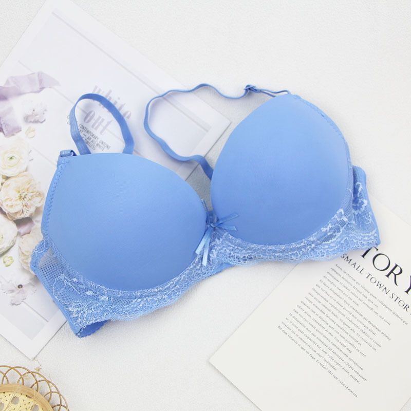 Women Plus Size Lingerie Large Size Smooth Seamless Underwear Small Breasts Anti Sagging Thin Style Gathered Adjustable Bra_voghion.com