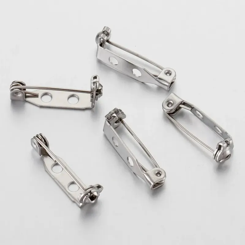 20 pezzi 2040 mm spilla in acciaio inossidabile impostazioni di base di sicurezza aghi accessori fai da te componenti di reperti per la creazione di gioielli_voghion.com